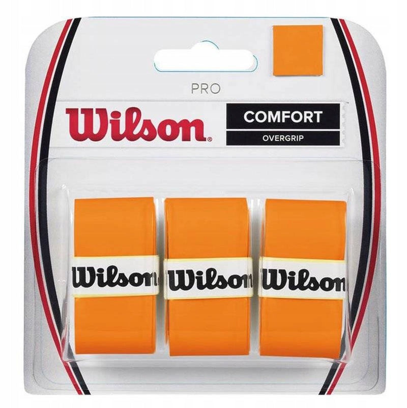 Markenloser Wilson Pro Overgrip-Tennisschläger ohne Marke – Orange