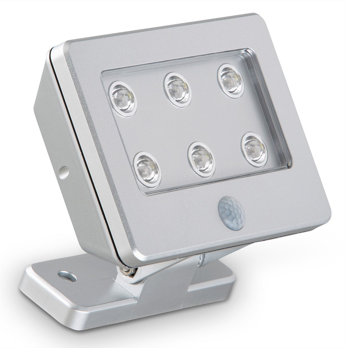 Briloner - Kollig - LED-Außenwandleuchte mit Bewegungsmelder, Lero Outdoor, LEDs 2,88 W, Silber
