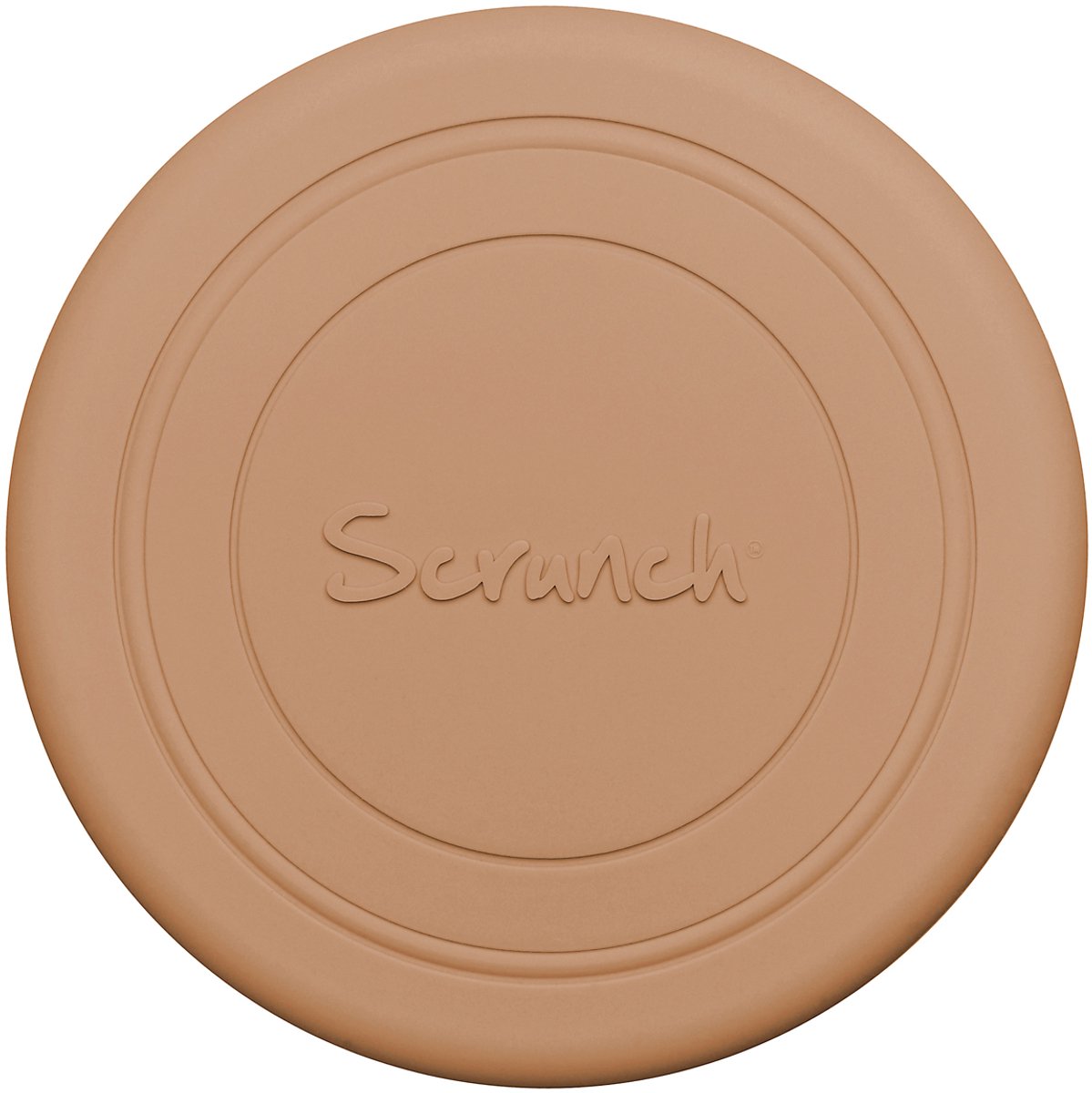 Scrunch-Frisbee – braun – faltbar – recycelbar