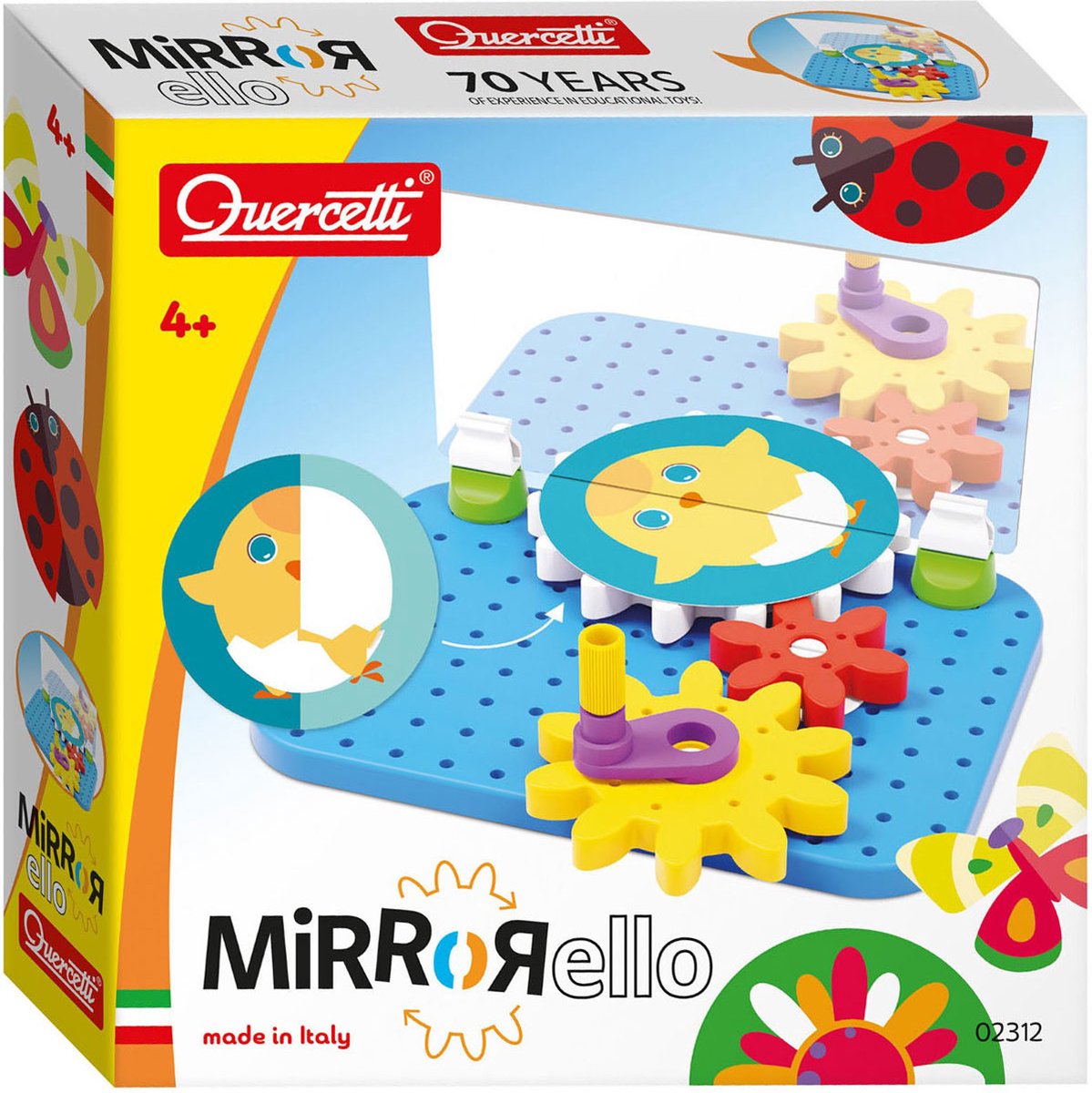 Quercetti Mirrorello Gear Set Tiere