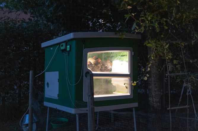 Mobilecoop Hühnerstall aus Kunststoff