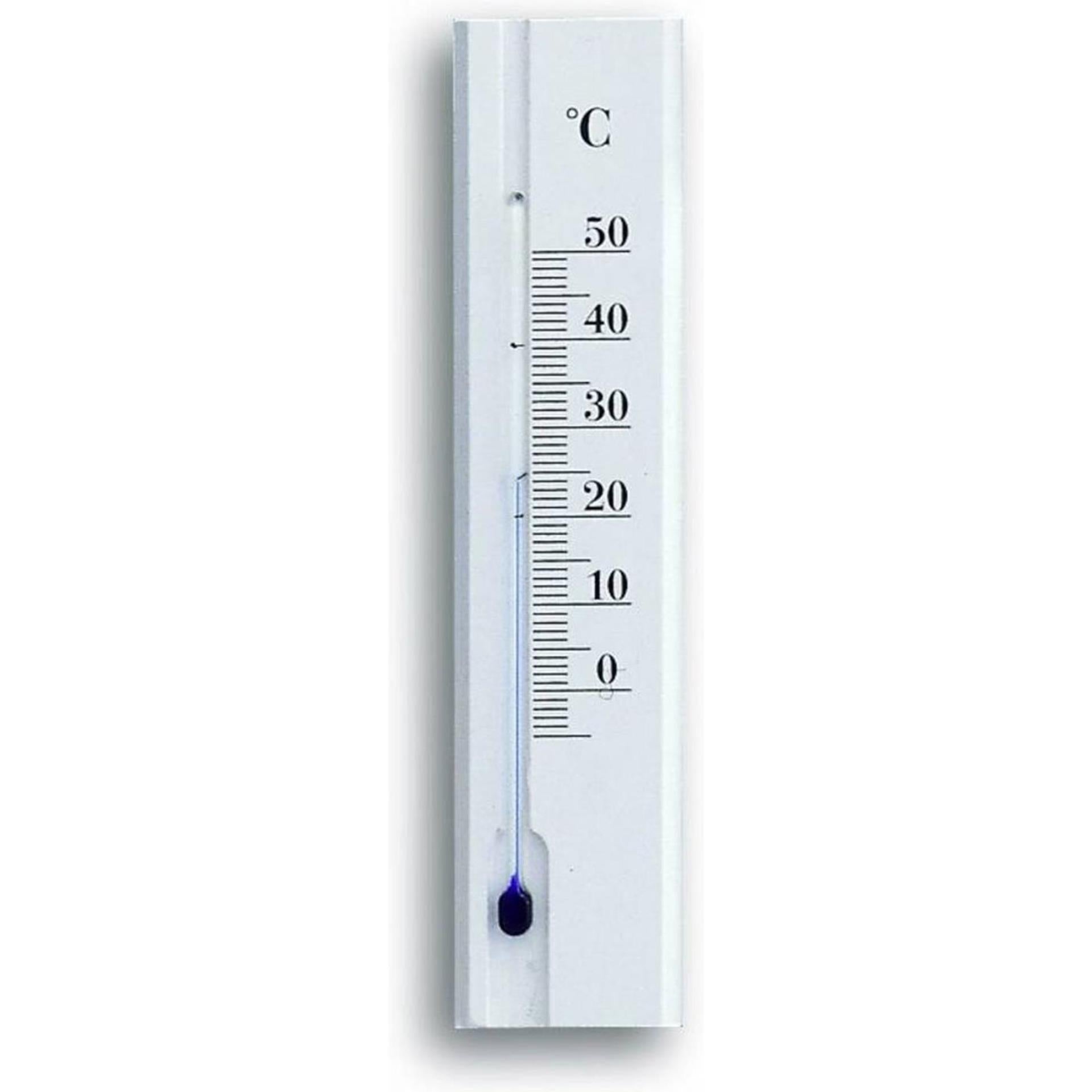 Tfa Dostmann TFA Raumthermometer Buche 15cm weiß