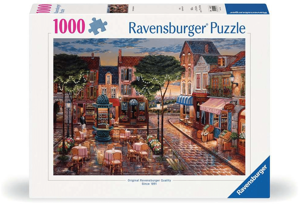 Ravensburger Jigsaw Puzzle Paris gemalt, 1000st.