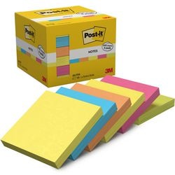 Haftnotizen Post-it 654-tfen quadratisch 76 x 76 mm