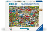 Ravensburger Jigsaw Puzzle Holiday Resort 1: Der Campingplatz, 1000st. - afbeelding 1