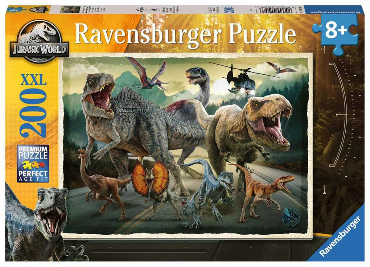 Ravensburger Puzzle xxl jurrasic world, 200pcs.