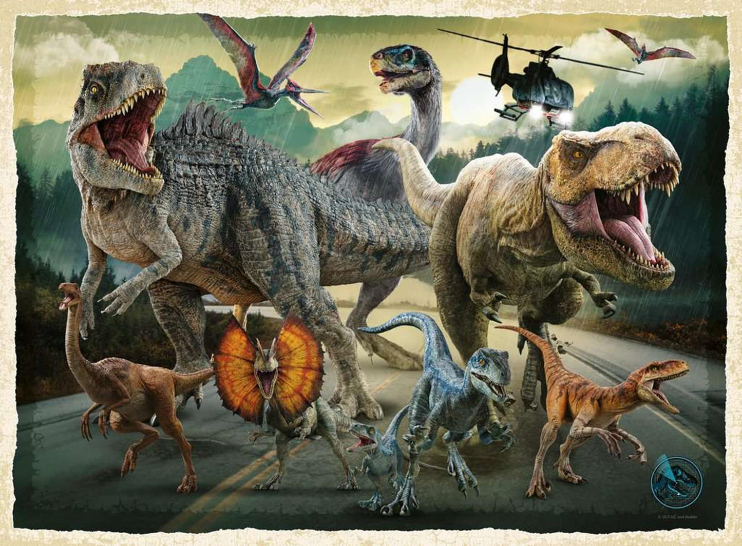 Ravensburger Puzzle xxl jurrasic world, 200pcs.