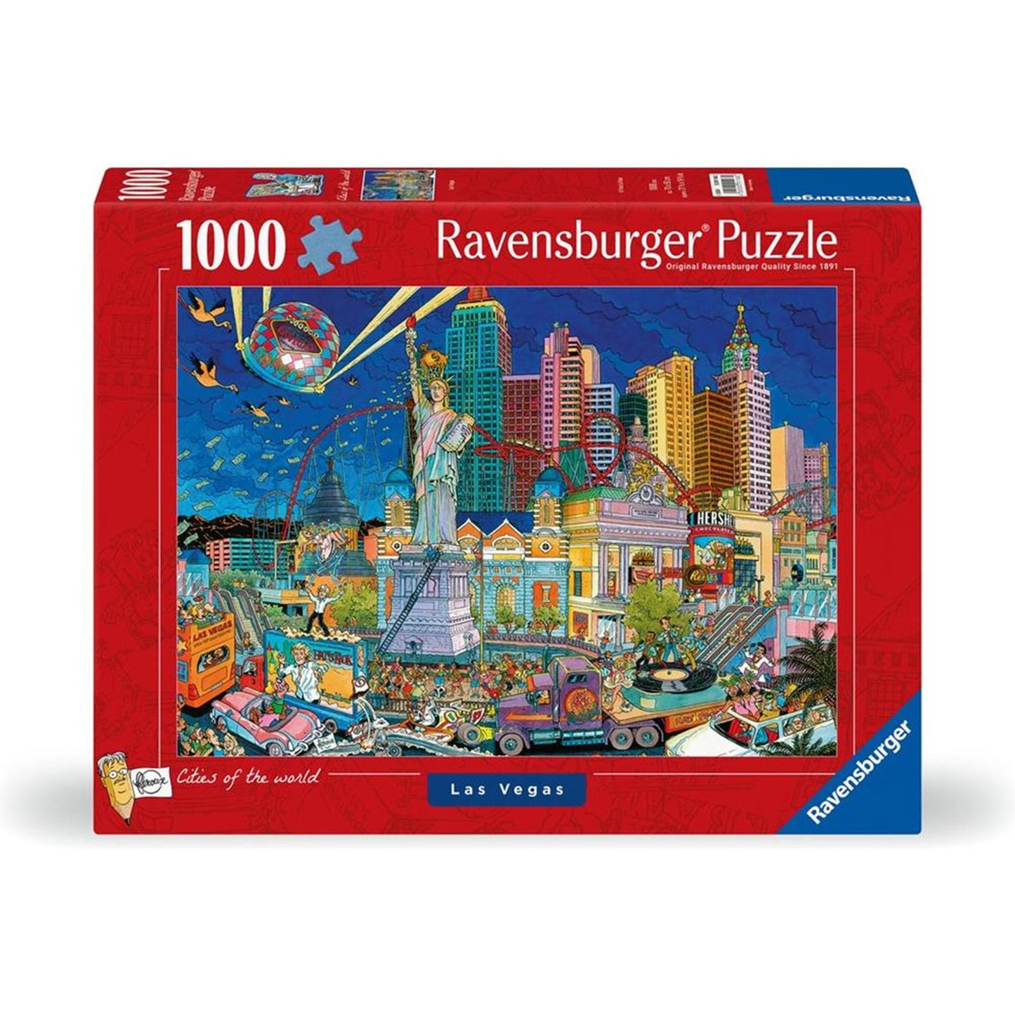 Ravensburger Puzzle Fleroux Las Vegas 1000 Stück