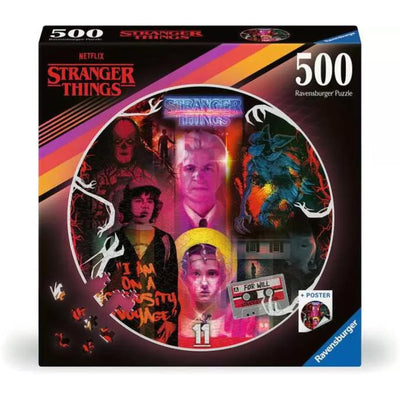 Ravensburger rundes Puzzle Stranger Things 500 Teile