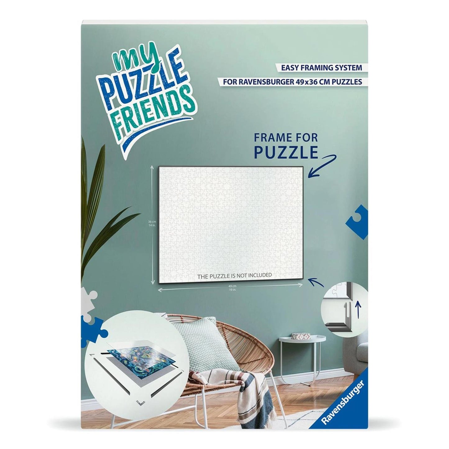 Ravensburger Puzzleliste 500 Teile Puzzle weiß