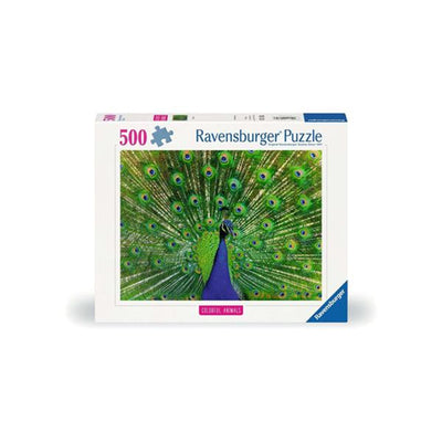 Ravensburger Jigsaw Puzzle Bunte Tiere Pauw, 500st.