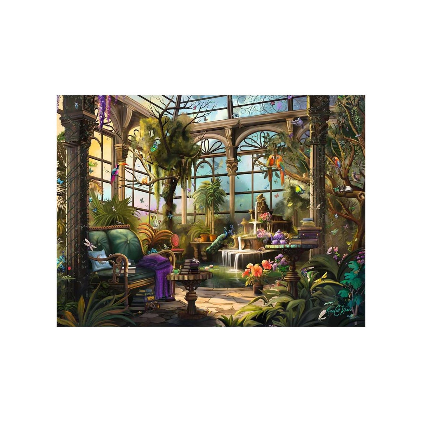 Ravensburger Puzzle Das Gewächshaus – 1500 Teile.