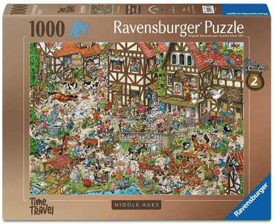 Ravensburger Puzzle Zeitreisen Mittelalter 1000 Stücke
