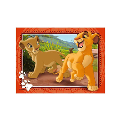 Ravensburger Puzzle Disney König der Löwen – 4 Puzzles