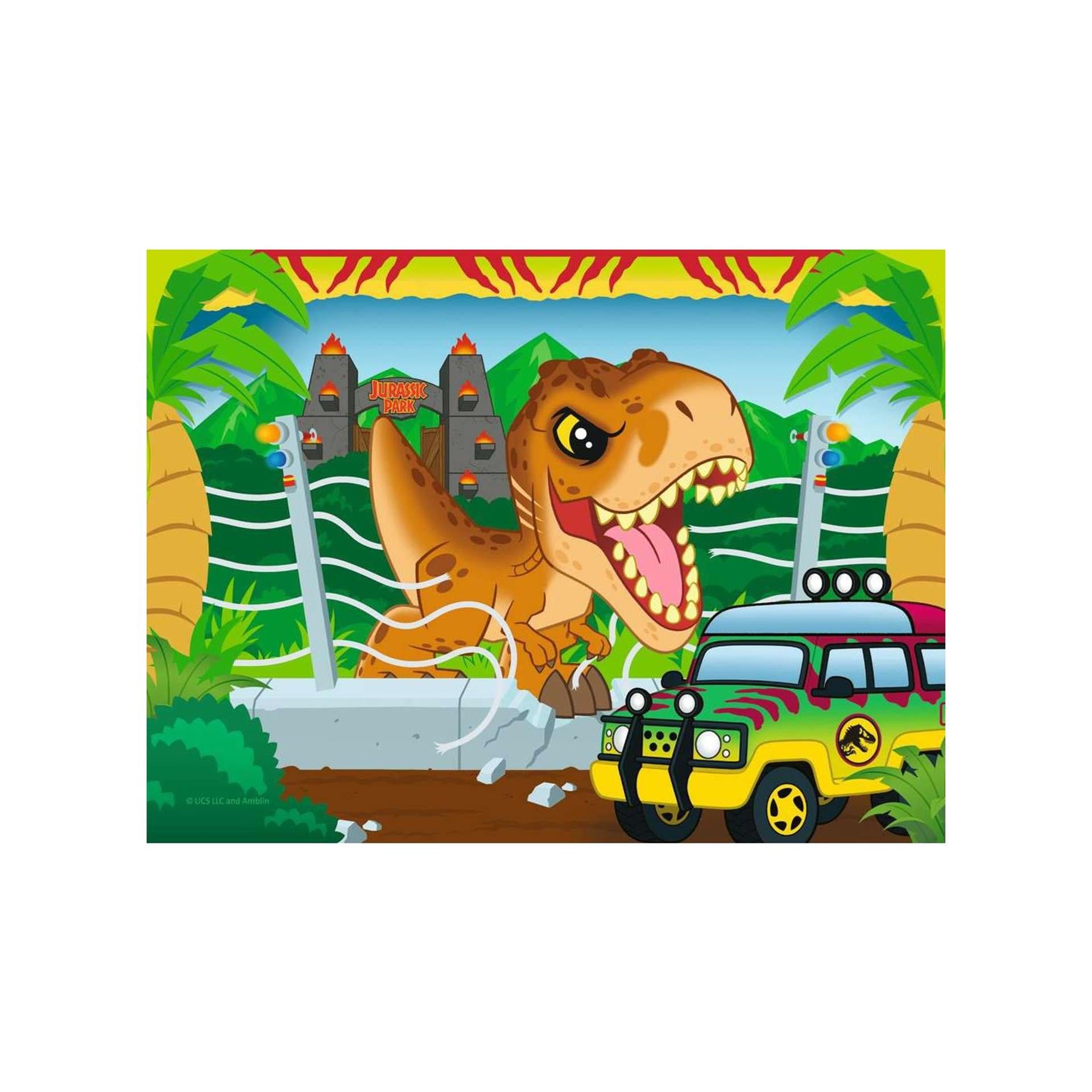 Ravensburger Puzzle Jurassic World Explorers – 4 Puzzles