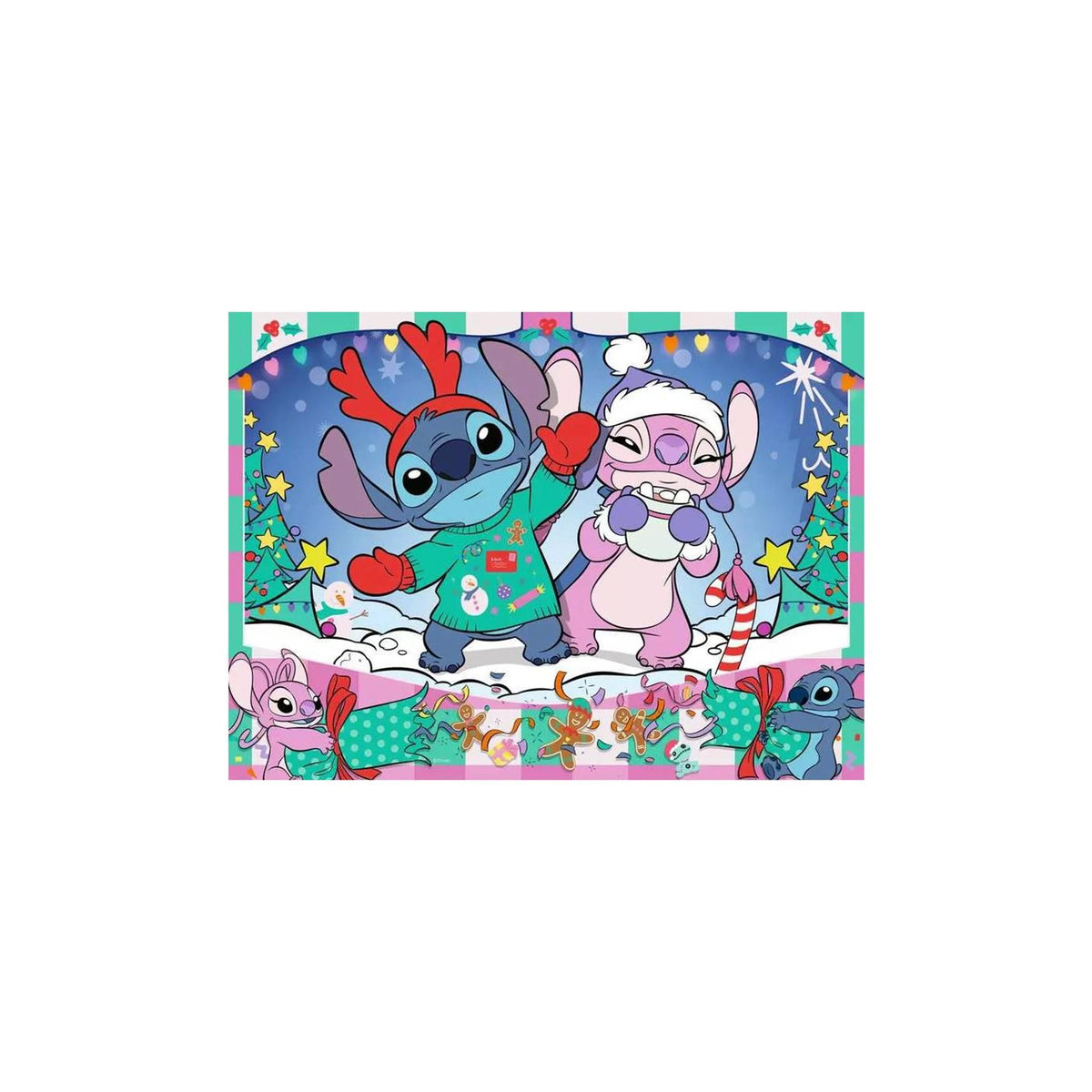 Ravensburger Puzzle Disney Stitch Weihnachten 100 Teile