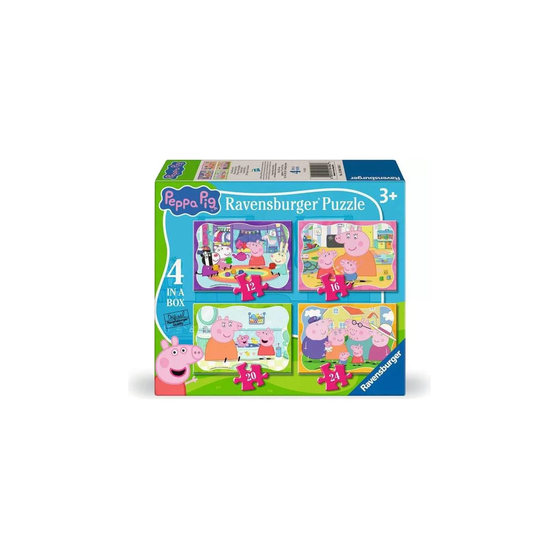 Ravensburger spielen Puzzle 4in1 Peppa Pig