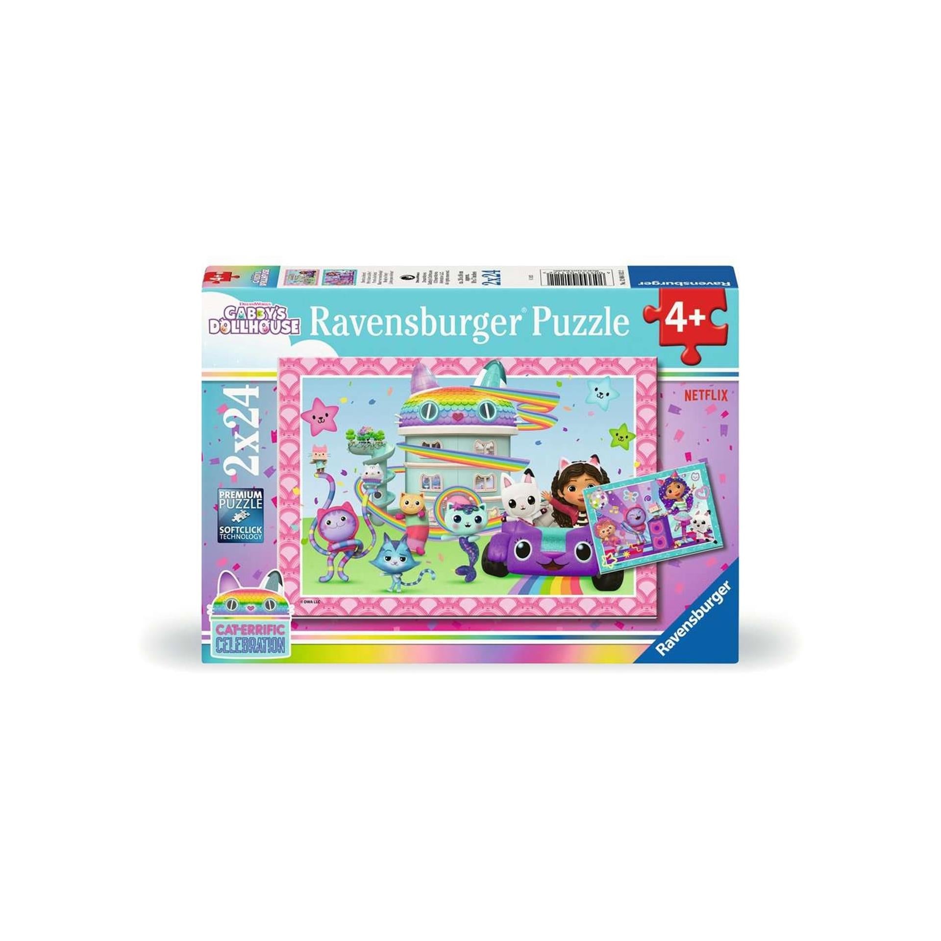 Ravensburger Jigsaw Puzzle Gabby's Dollhouse, 2x24st.