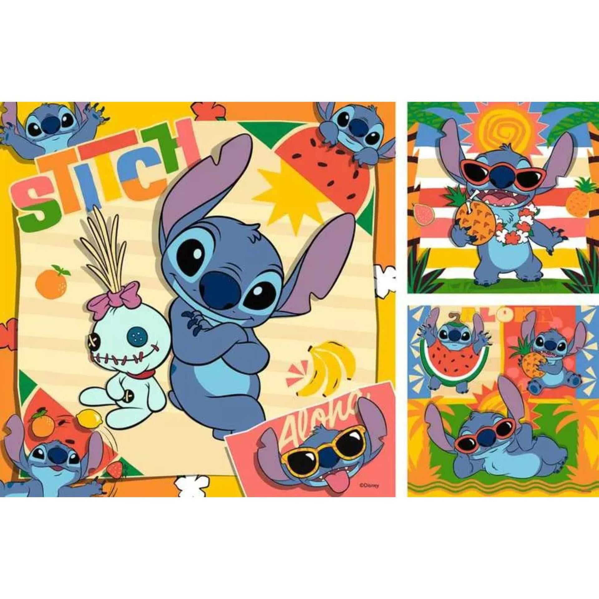 Ravensburger Jigsaw Puzzle Disney Stitch, 3x49st.