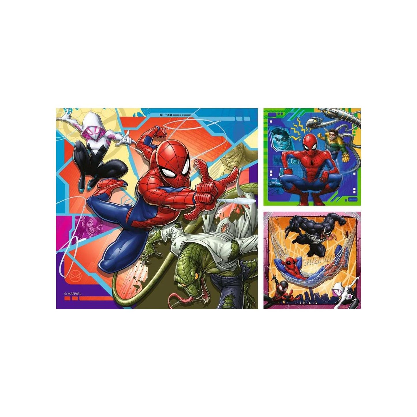 Ravensburger Jigsaw Puzzle Spiderman, 3x49st.