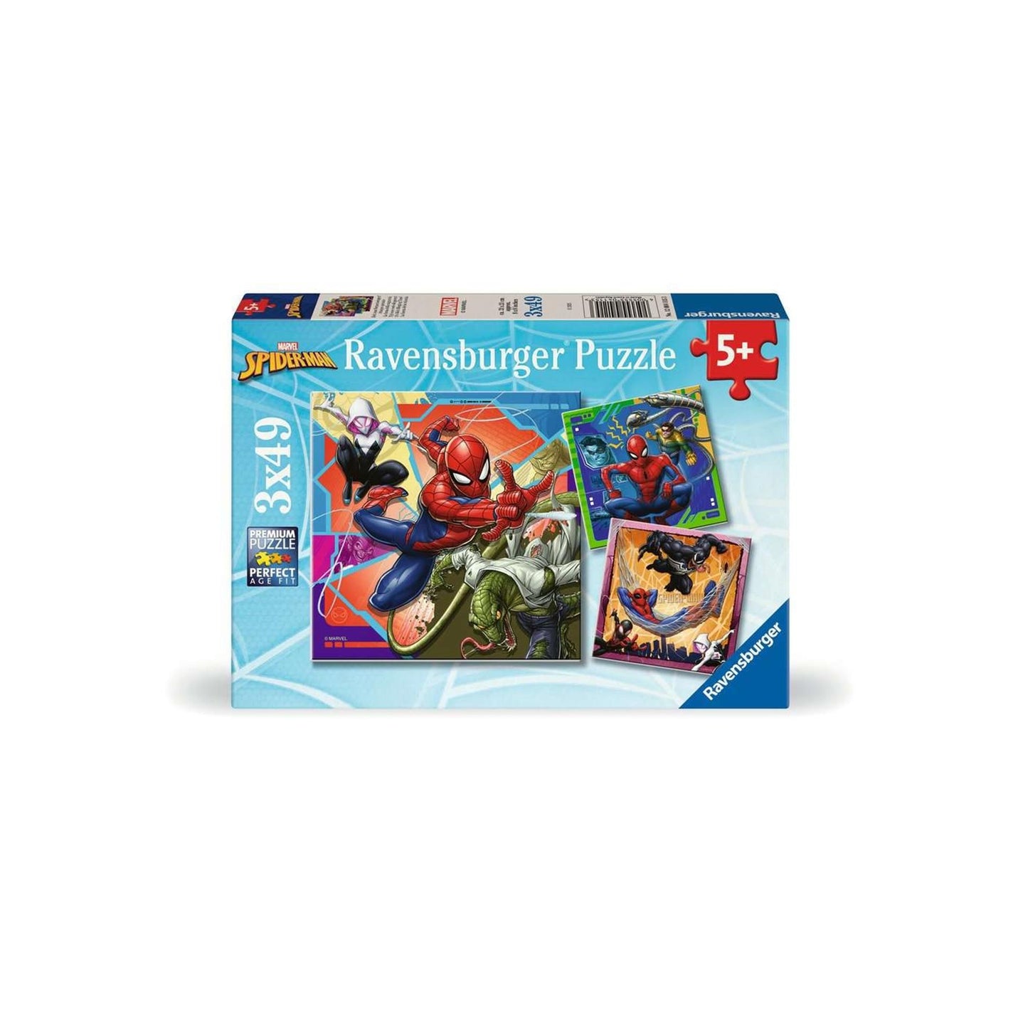 Ravensburger Jigsaw Puzzle Spiderman, 3x49st.