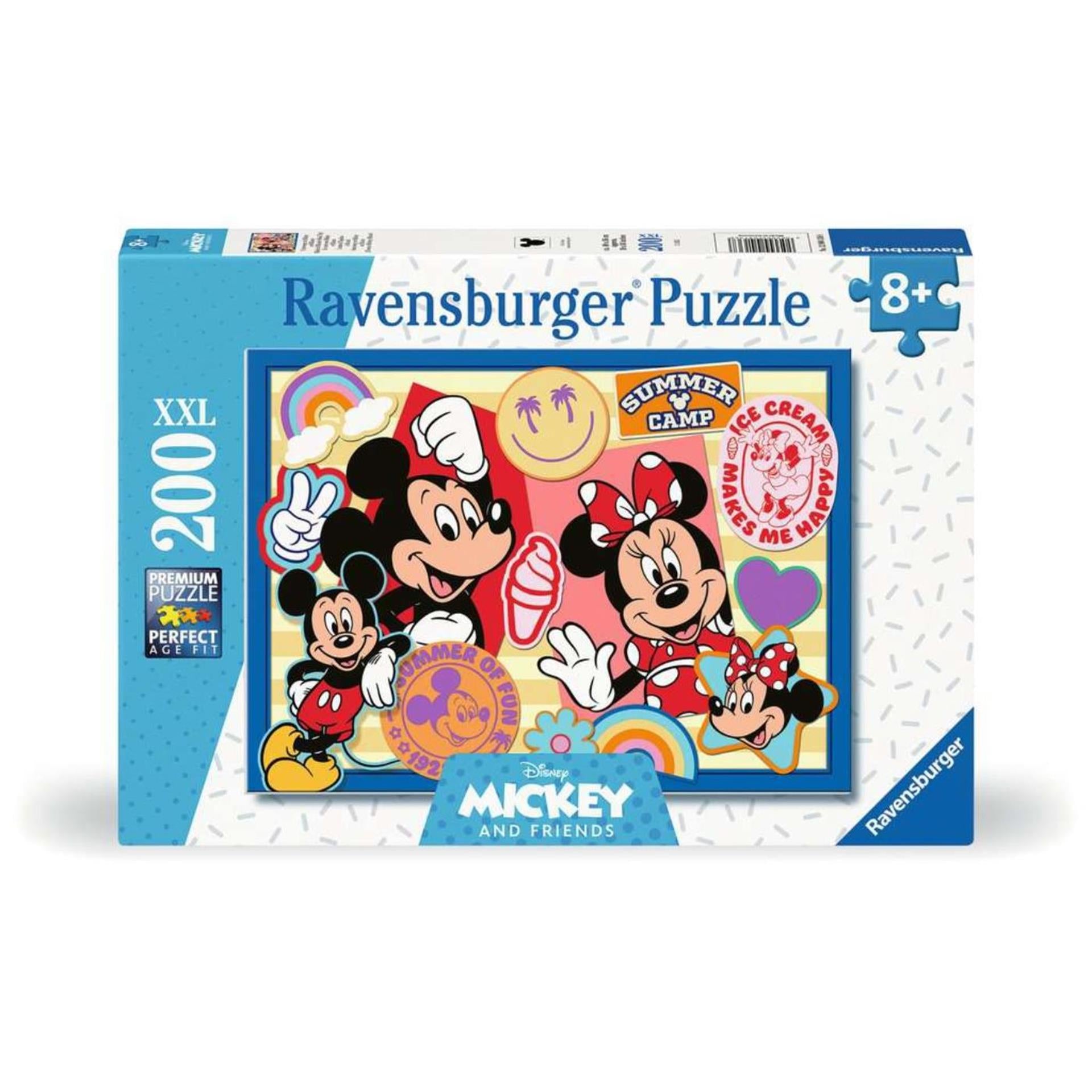 Ravensburger Jigsaw Puzzle XXL Mickey und Minnie, 200st.