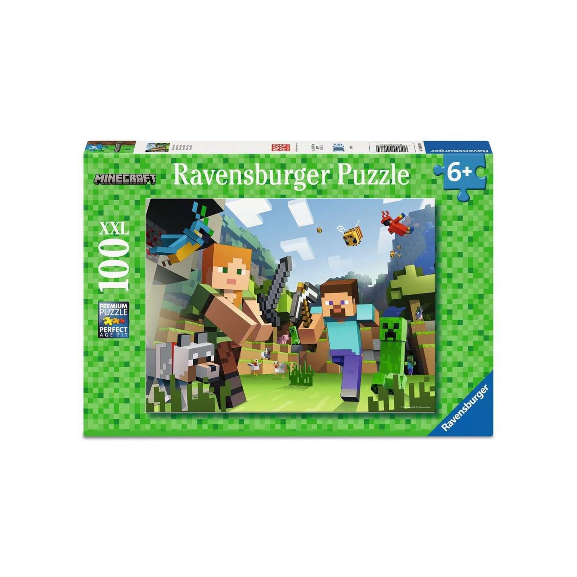 Ravensburger Puzzle Minecraft - 100 Teile. xxl