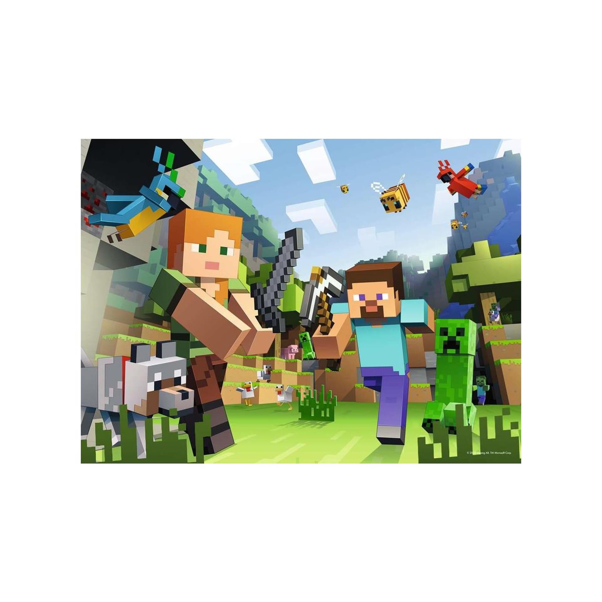 Ravensburger Puzzle Minecraft - 100 Teile. xxl