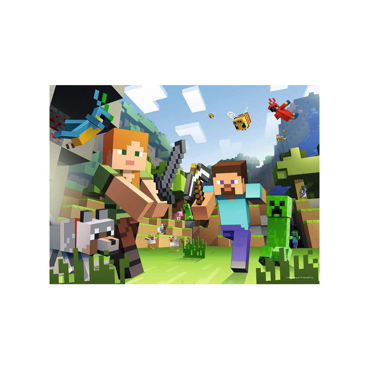 Ravensburger Puzzle Minecraft - 100 Teile. xxl