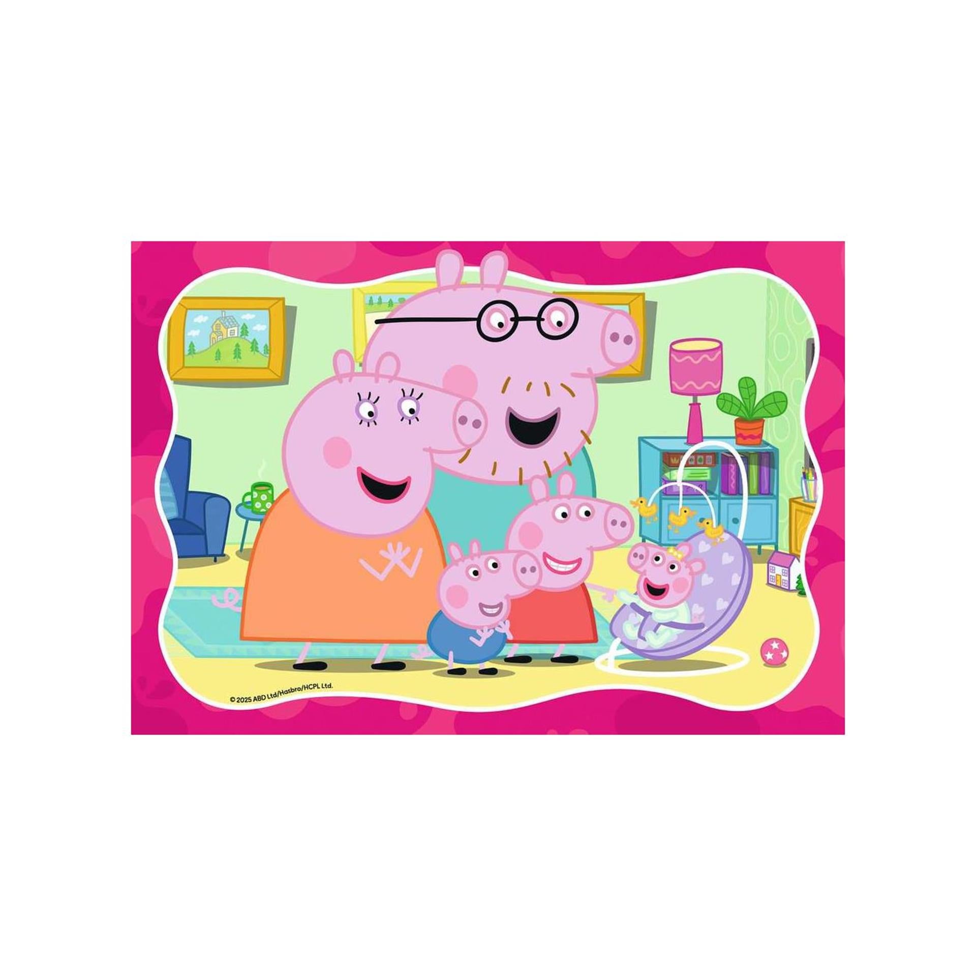 Ravensburger Puzzle Peppa Wutz – 2x24 Teile.