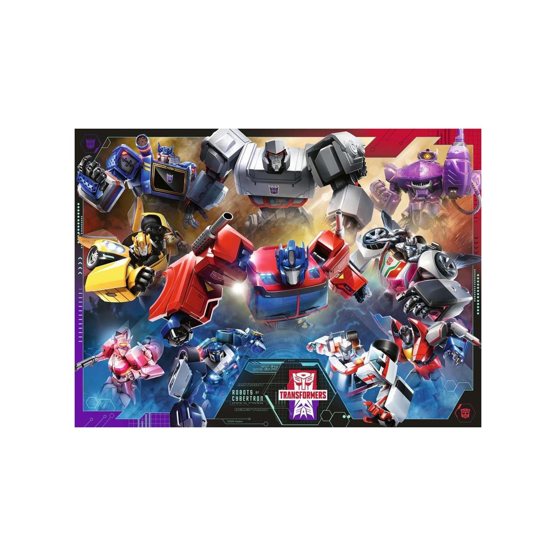 Ravensburger Puzzle Transformatoren - 100 Teile. xxl
