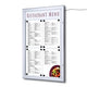 Menütafel Showdown scz4xa4led 5270 g Silber