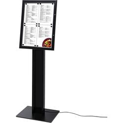 Menütafel Showdown scznpole4xa4c9005led 13900 g schwarz