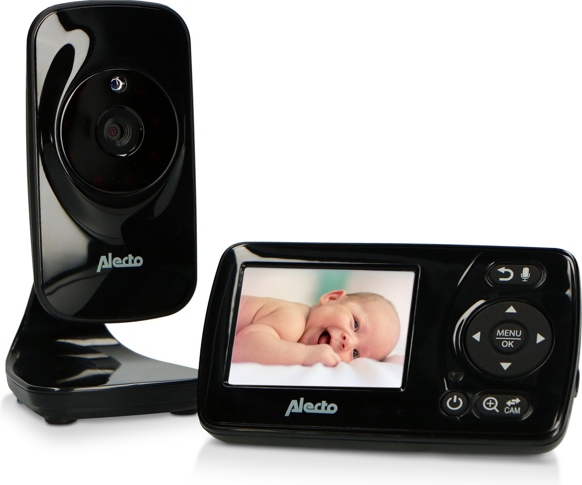 Alecto dvm71bk – Babyphone mit Kamera – Temperaturanzeige – Schwarz