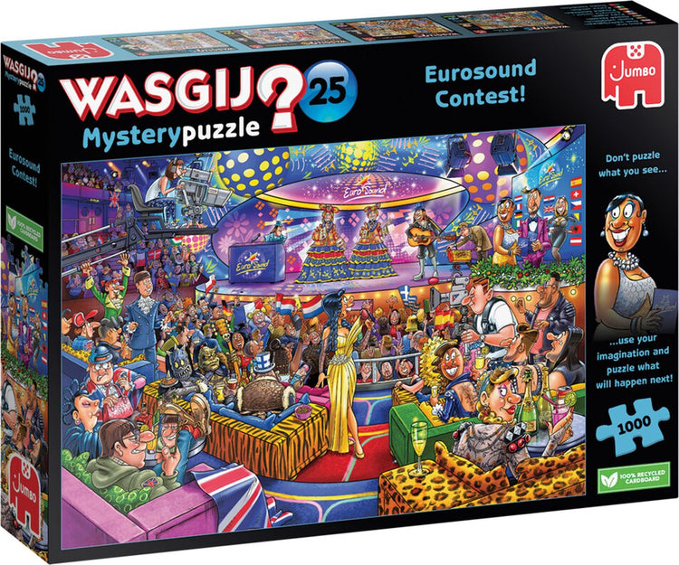 War Soße Mystery 25 - Euround -Wettbewerb! Puzzle, 1000st.