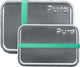 Pura Lunchbox 2er Set - klein und groß + Silikonband Moos