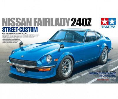 Tamiya Modellbausatzauto – 24367 Nissan Fairlady 240z Street-Custom – Auto aus Kunststoff – 1:24 – Modellbau