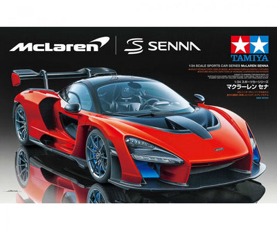 Tamiya Modellbausatz Militärfahrzeuge – 24355 McLaren Senna Auto aus Kunststoff – 1:24 – Modellbau