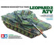 Tamiya Modellbausatz Militärfahrzeuge – 35387 Leopard 2 A7V – Deutscher Kampfpanzer aus Kunststoff – 1:35 – Modellbausatz