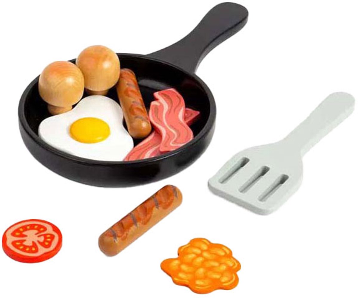 Bigjigs Holzfrühstückset, 11dlg.