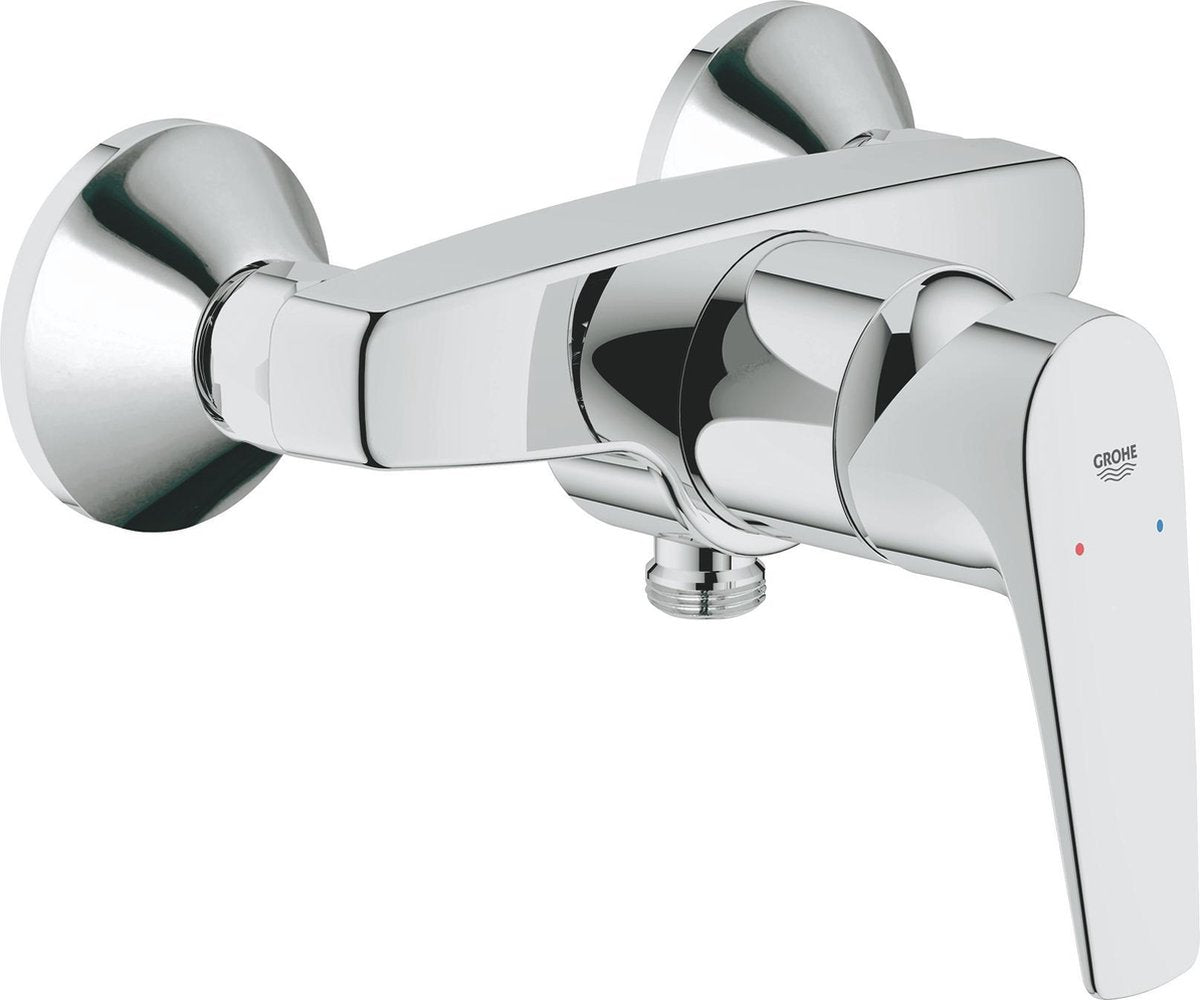 Grohe Bauflow Duschmischbatterie – 15 cm Achsabstand – Chrom – 23755000