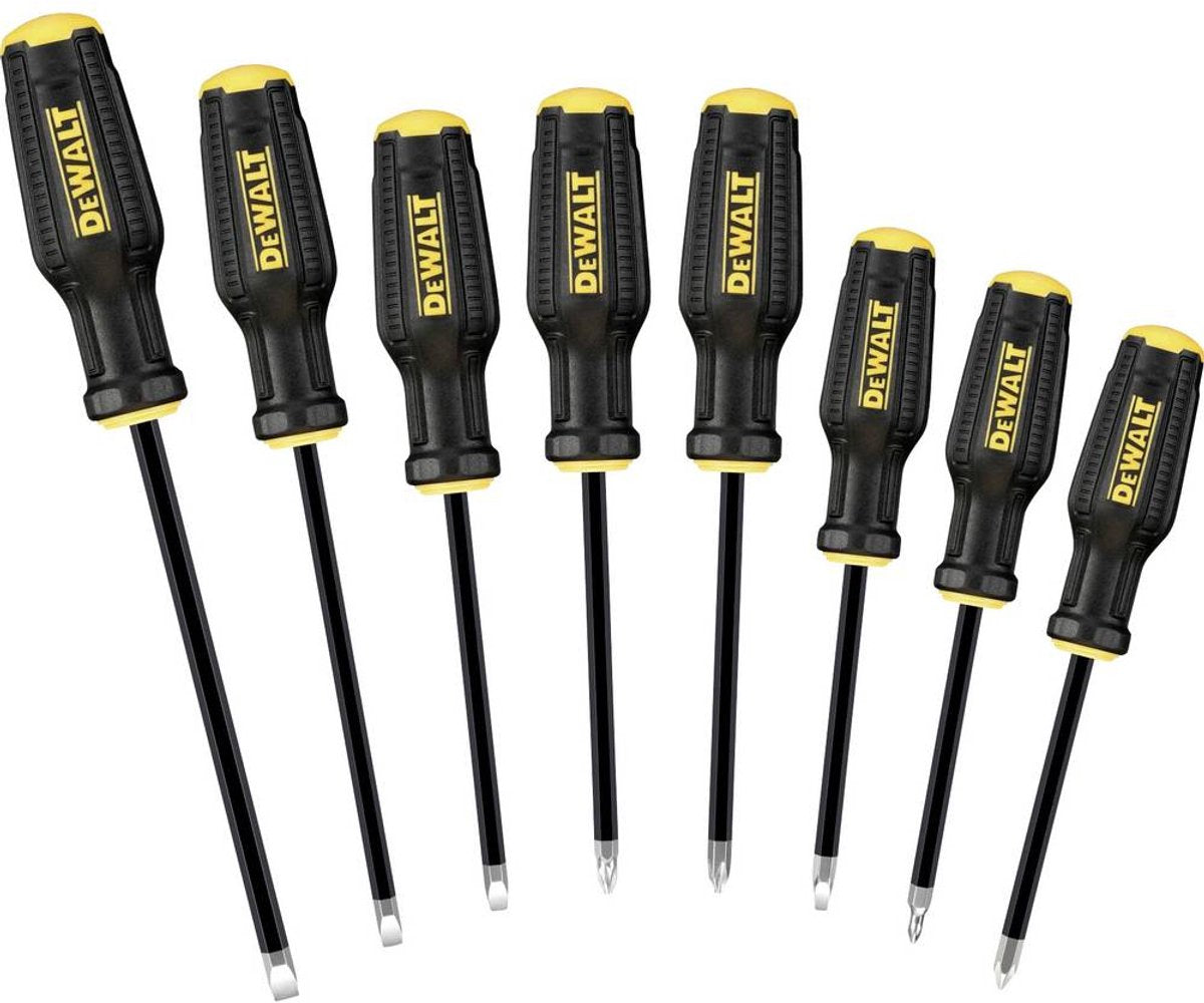 Dewalt Universal-Schraubendreher-Set 8-teilig flach, ph, pz