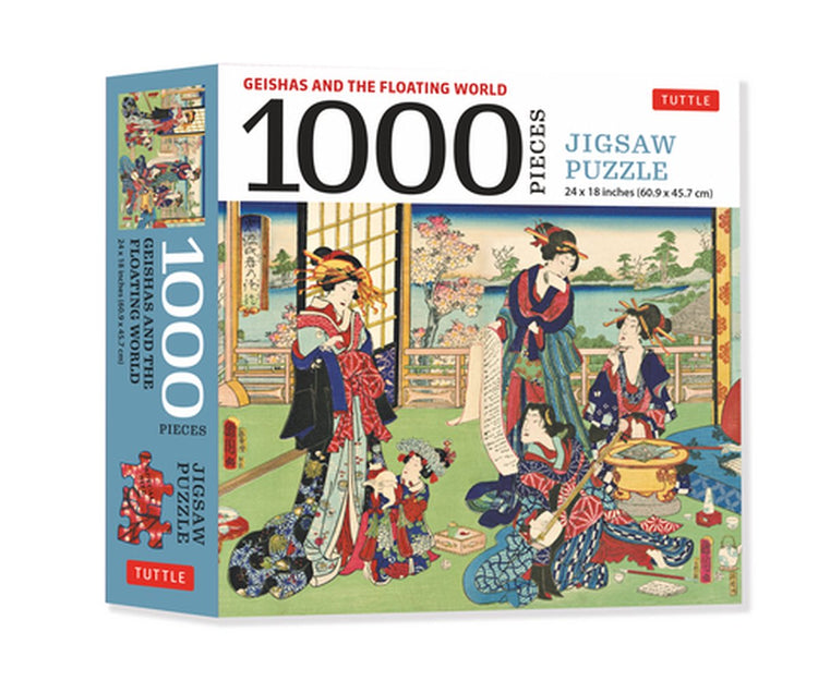 Eine Geisha und die schwebende Welt – 1000-teiliges Puzzle