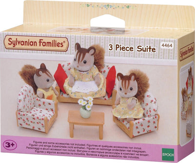 Sylvanian Family 4464 Set mit 3 Möbelstücken für Puppenhäuser