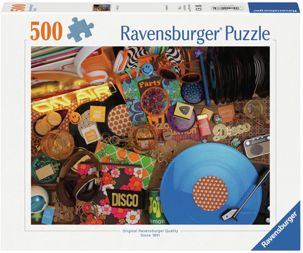 Ravensburger Jigsaw Puzzle Hallo Vinyl!, 500st.