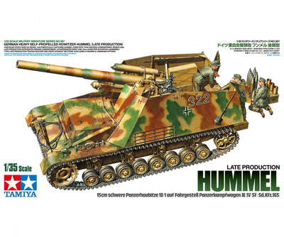 Tamiya Modellbausatz Militärfahrzeuge – 35367 pz-haubitze Hummel (späte Produktion) Kunststoff – 1:35 – Modellbausatz