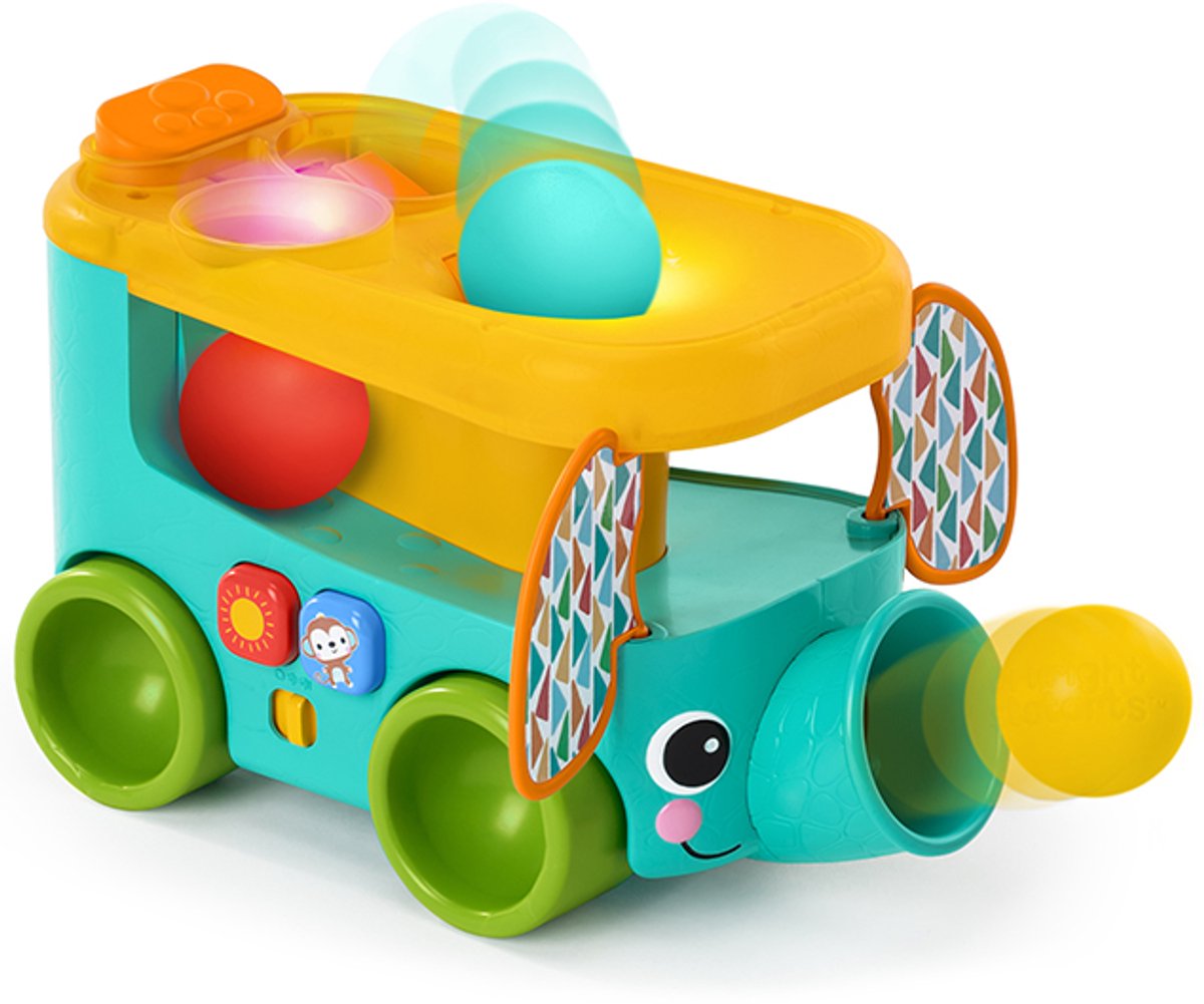 Bright startet Baby-Safari-Bus mit Bällen – ab 6 Monaten