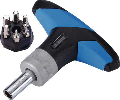 BBB Cycling 4 nm Drehmomentschlüssel – Drehmomentschlüssel mit 5 Inbusschlüsseln und 1 Torx – Torquefix – BTL-119