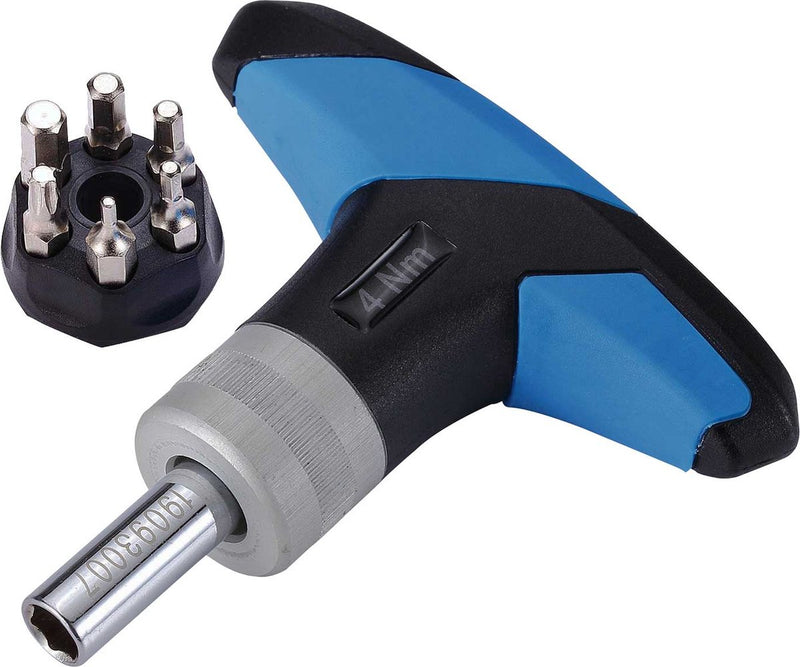 BBB Cycling 4 nm Drehmomentschlüssel – Drehmomentschlüssel mit 5 Inbusschlüsseln und 1 Torx – Torquefix – BTL-119