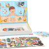 Magnetbuch - Jungen-Outfits, 59-tlg.
